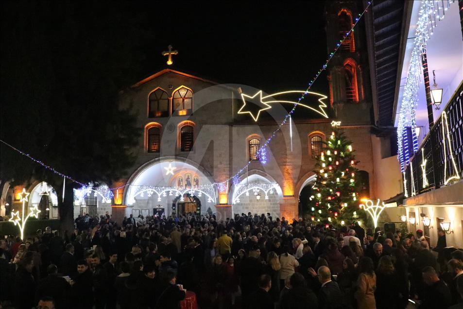 Hatay'da Noel ayini