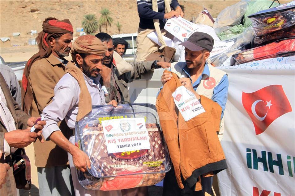 ادامه کمک‌های انسانی ترکیه به نیازمندان یمن