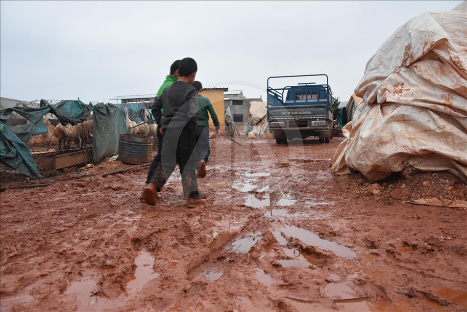 شرایط بسیار دشوار اردوگاه‌های پناهجویان در سوریه