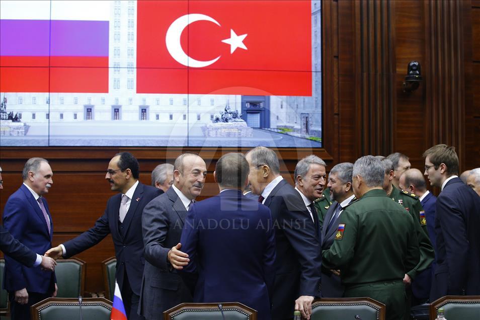 Türk ve Rus heyetlerin Suriye konulu temasları