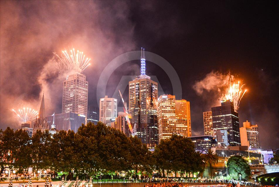 Celebración de Año Nuevo en Australia
