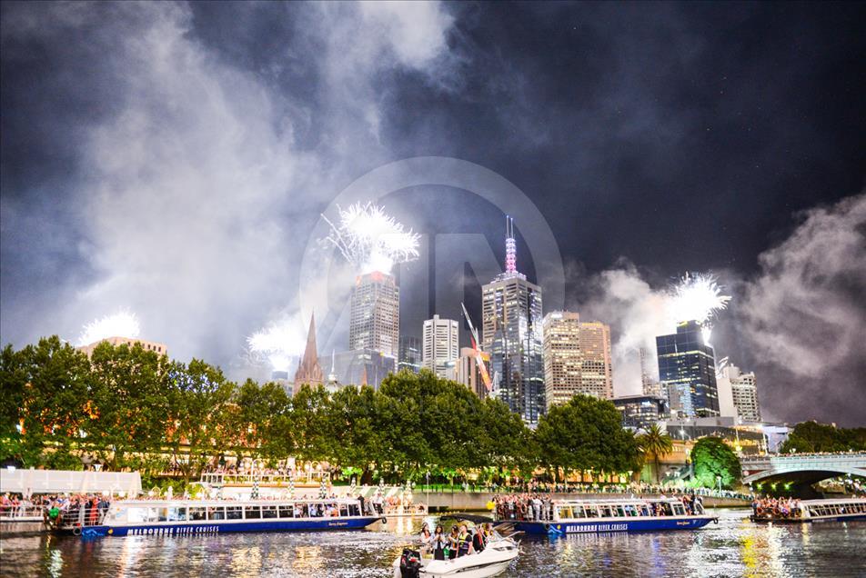Celebración de Año Nuevo en Australia