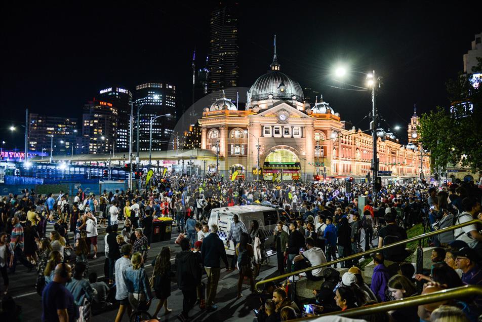 Celebración de Año Nuevo en Australia