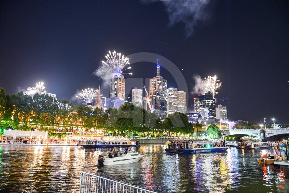Celebración de Año Nuevo en Australia