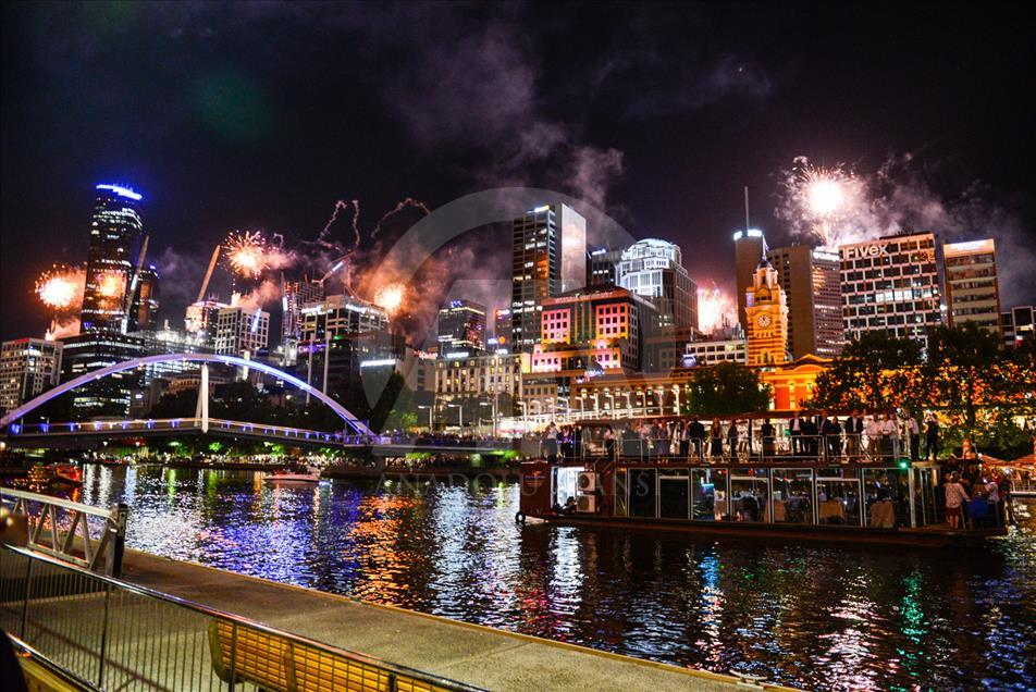 Celebración de Año Nuevo en Australia