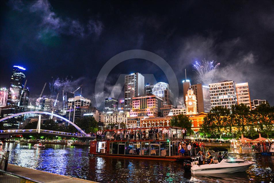 Celebración de Año Nuevo en Australia