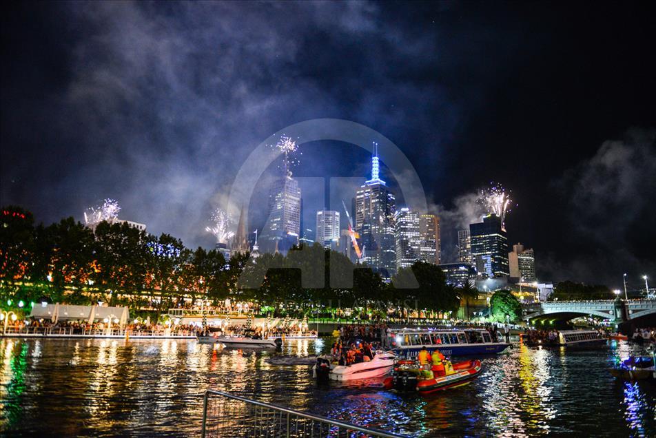 Celebración de Año Nuevo en Australia