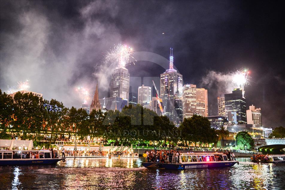 Celebración de Año Nuevo en Australia