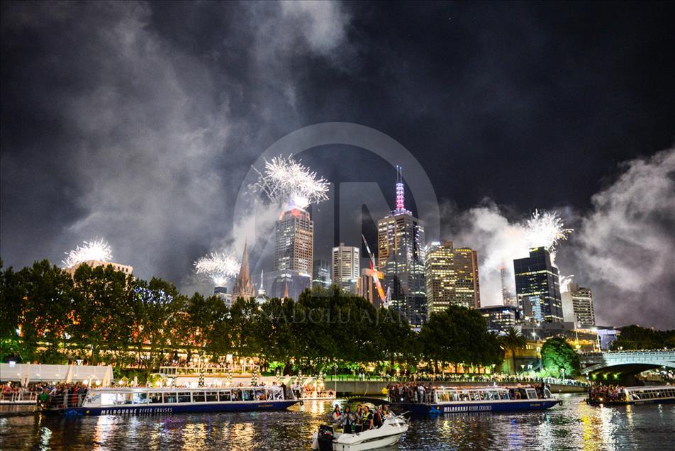 Celebración de Año Nuevo en Australia