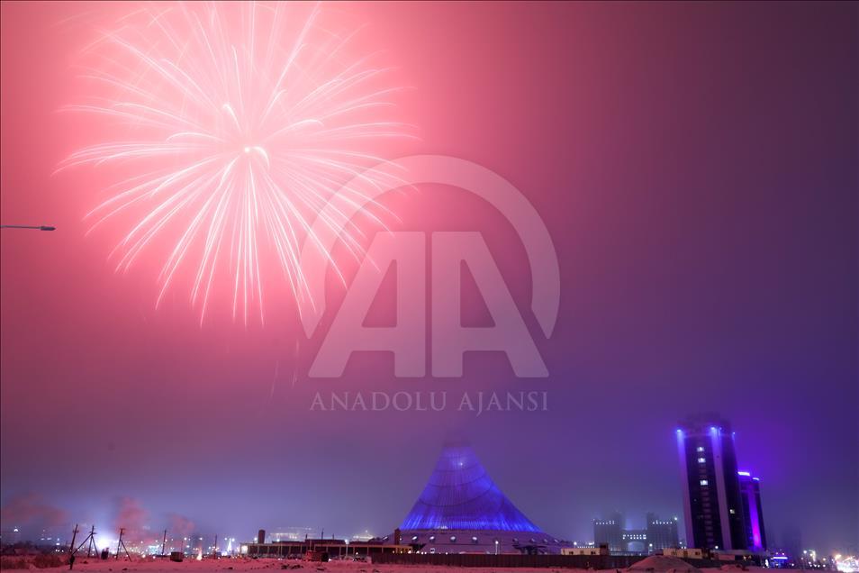 New Year's Eve Celebrations in Kazakhstan