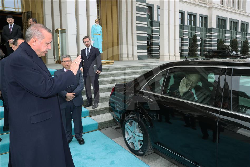 Cumhurbaşkanı Erdoğan - Irak Cumhurbaşkanı Salih