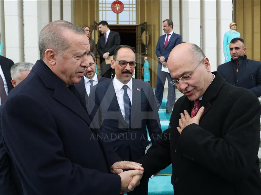Cumhurbaşkanı Erdoğan - Irak Cumhurbaşkanı Salih