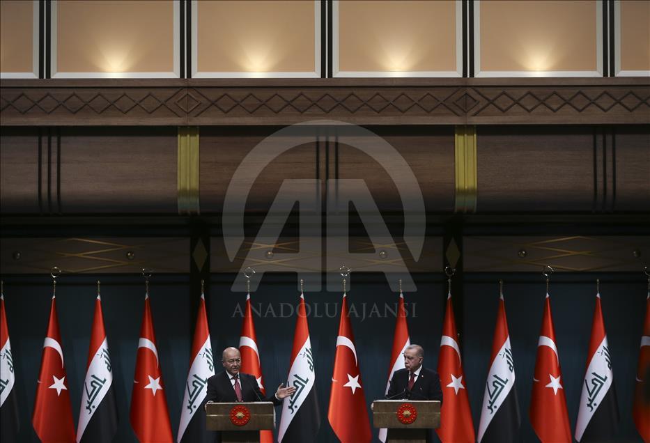 Erdoğan-Salih ortak basın toplantısı