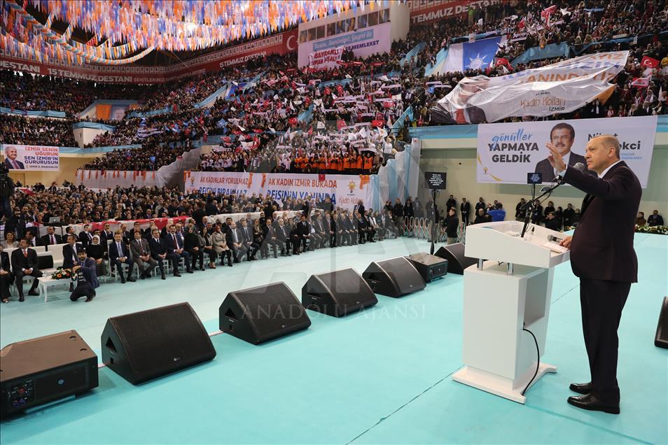 Ak Parti İzmir Belediye Başkan Adaylarını Tanıtım Programı Anadolu Ajansı