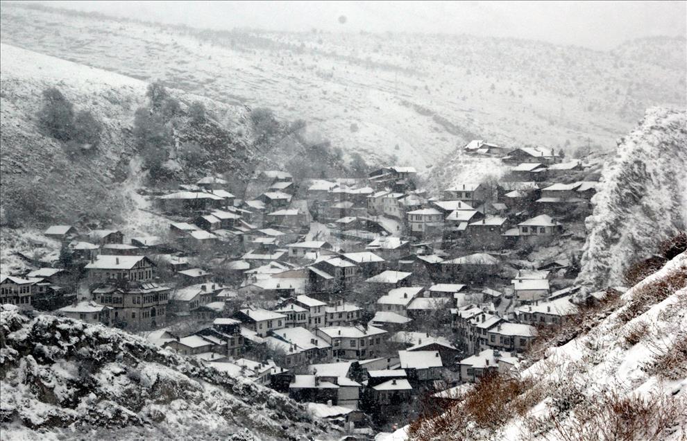 Başkentte kış