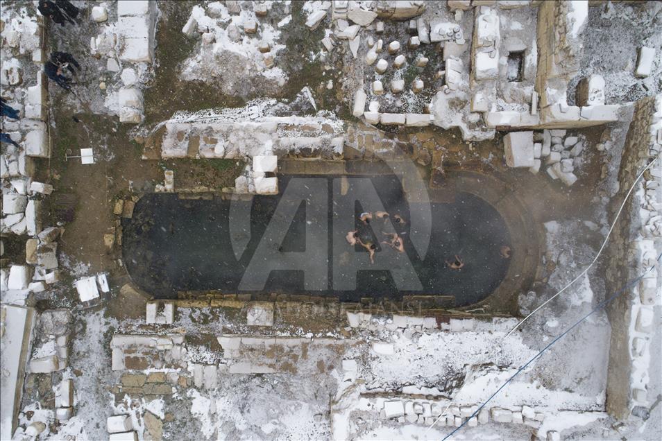 Ancient Roman Bath in Turkey's Yozgat
