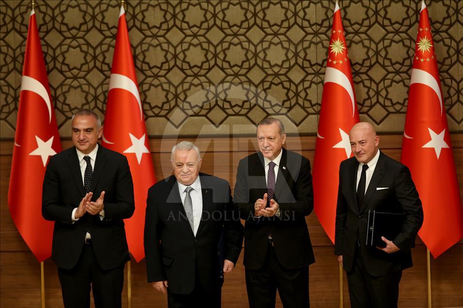 Kültür ve Turizm Bakanlığı Özel Ödülleri Töreni