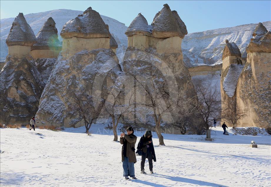 Turquie : Affluence record de touristes en Cappadoce
