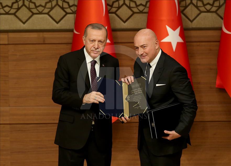 Kültür ve Turizm Bakanlığı Özel Ödülleri Töreni