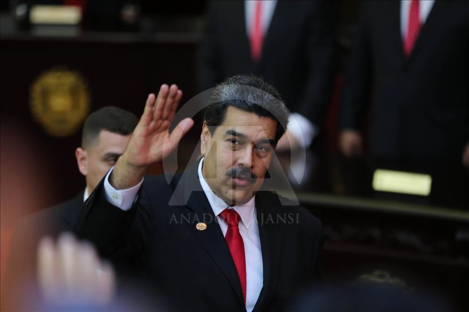 Venezuela Devlet Başkanı Maduro yemin etti