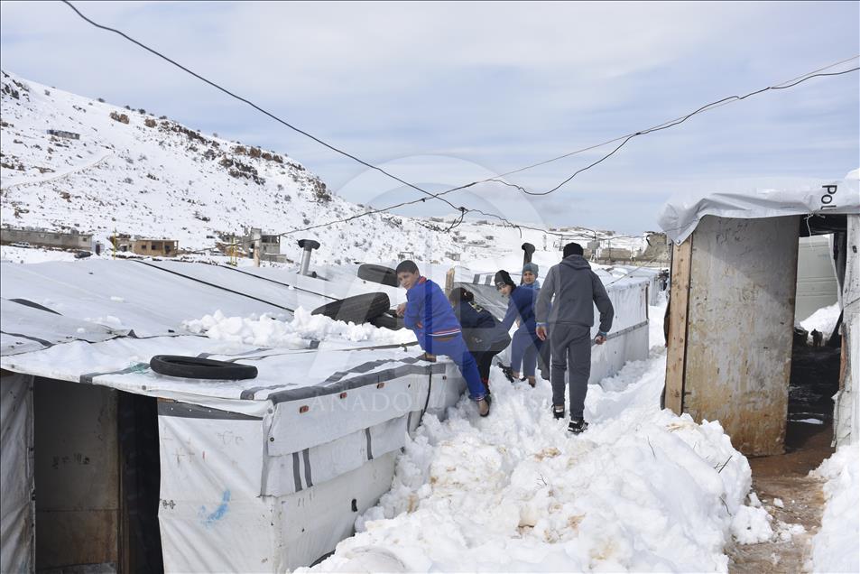 Arsal'da 60 bin Suriyeli mülteci hayatta kalma mücadelesi veriyor