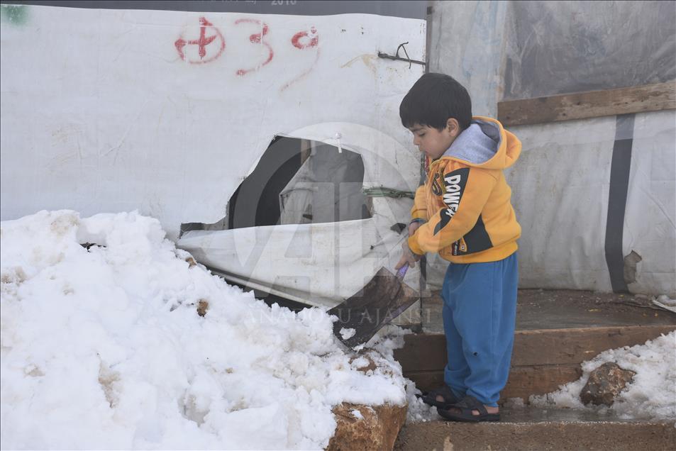 Arsal'da 60 bin Suriyeli mülteci hayatta kalma mücadelesi veriyor