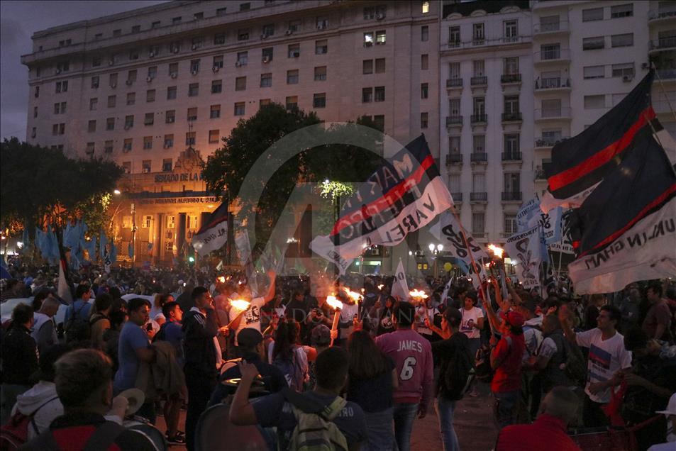 Protest in Buenos Aires