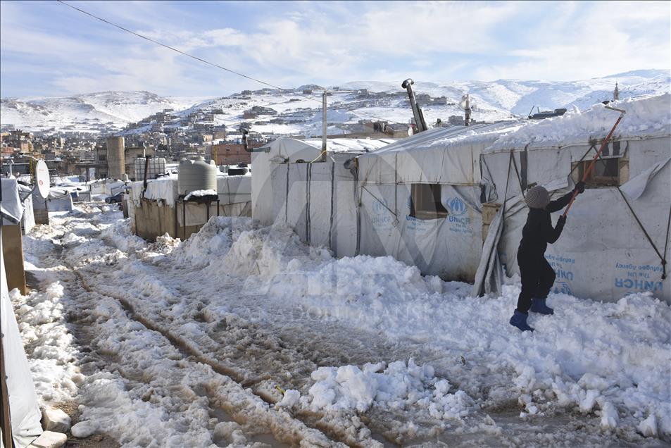 Arsal'da 60 bin Suriyeli mülteci hayatta kalma mücadelesi veriyor