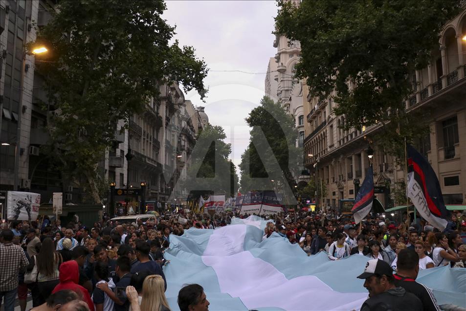 Protest in Buenos Aires