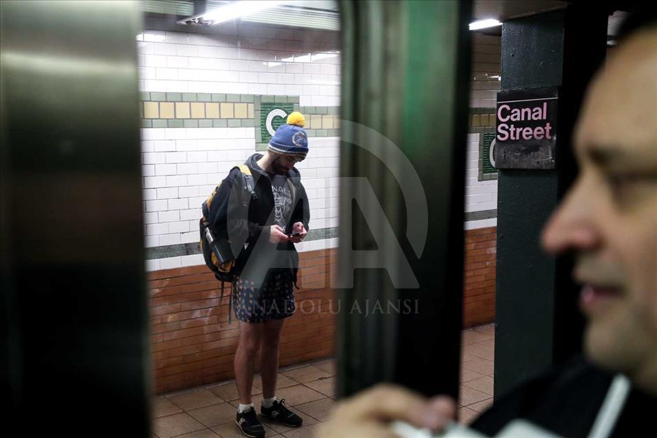 Así se vivió el No Pants Subway Ride en Nueva York