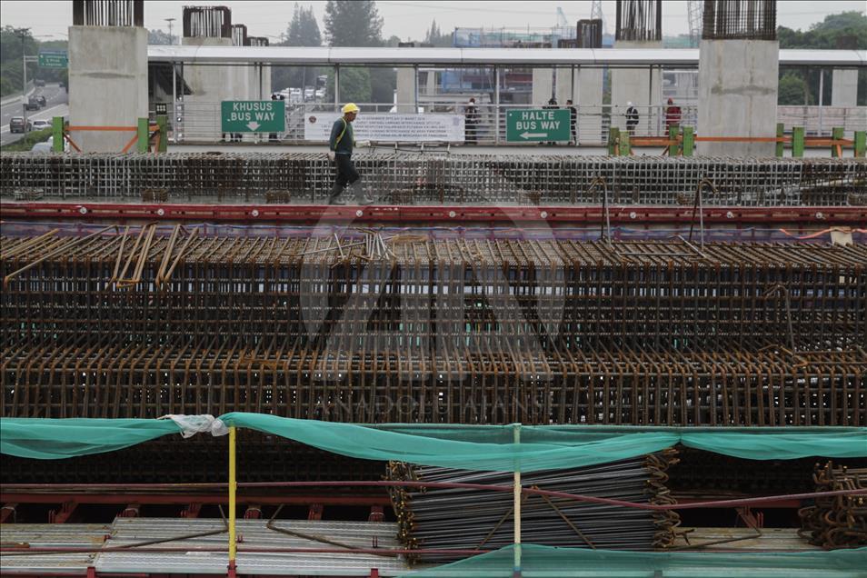 Proyek pembangunan LRT Jabodebek