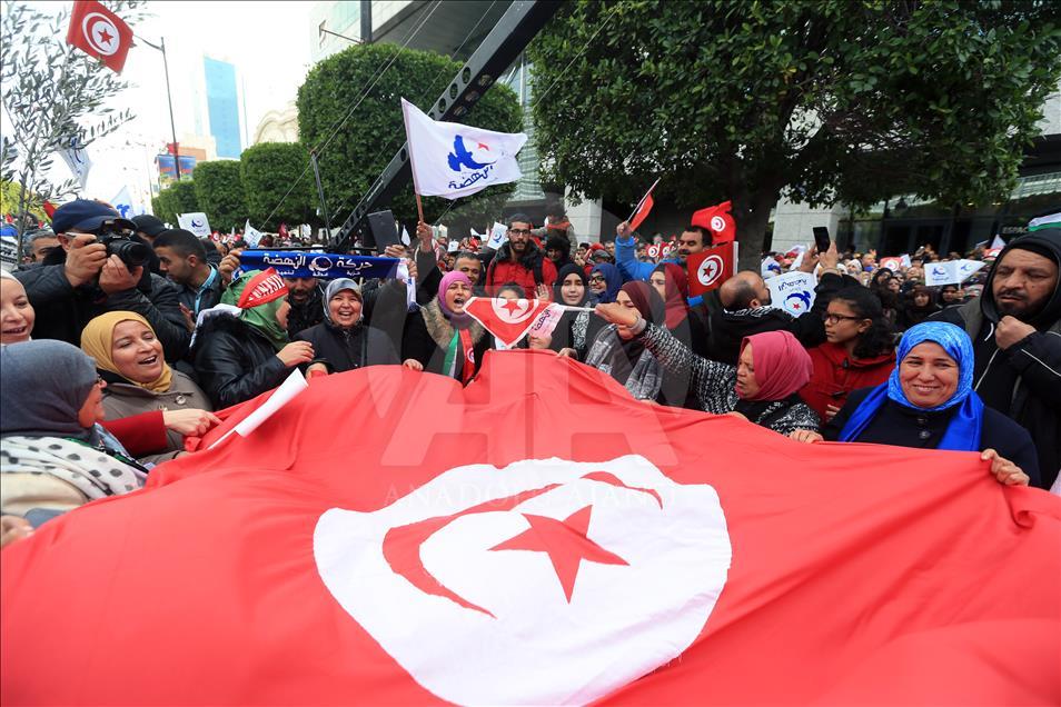 8th anniversary of "Arab Spring" in Tunisia