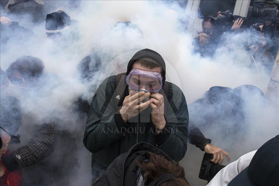 Teachers' protest in Athens