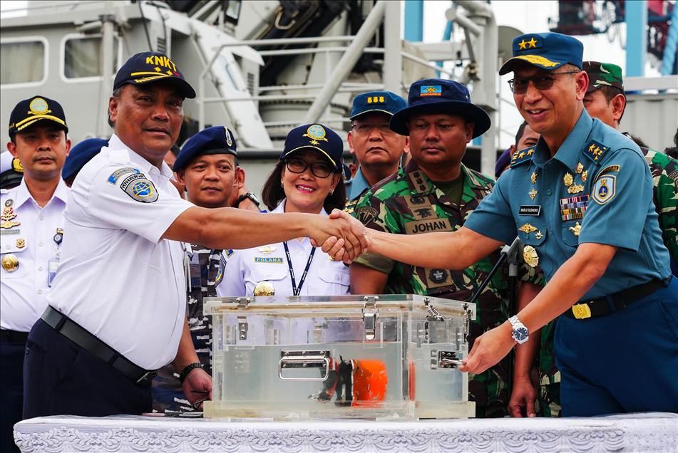 Tim penyelam Angkatan Laut temukan CVR pesawat Lion Air JT-610