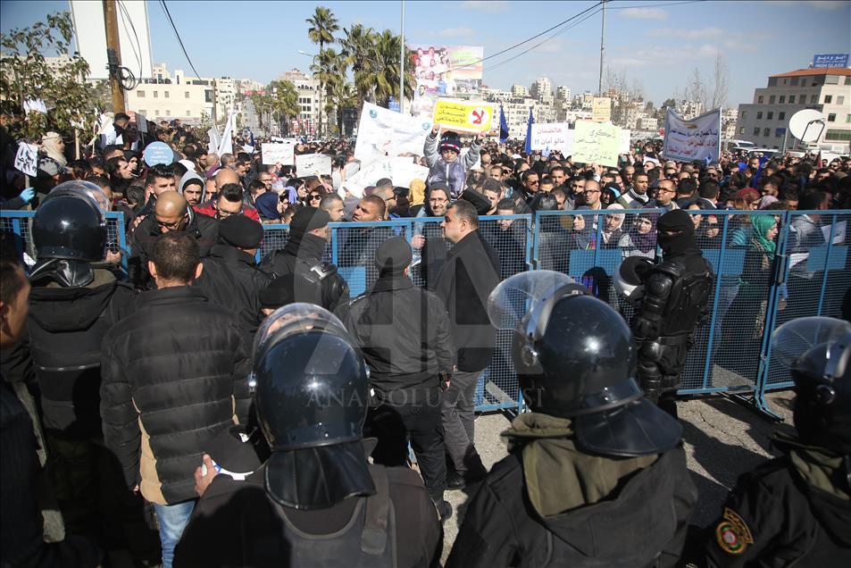 Protest in Ramallah