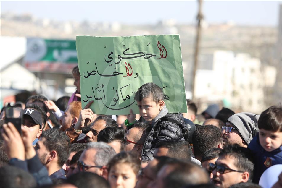 Demonstrasi di Ramallah