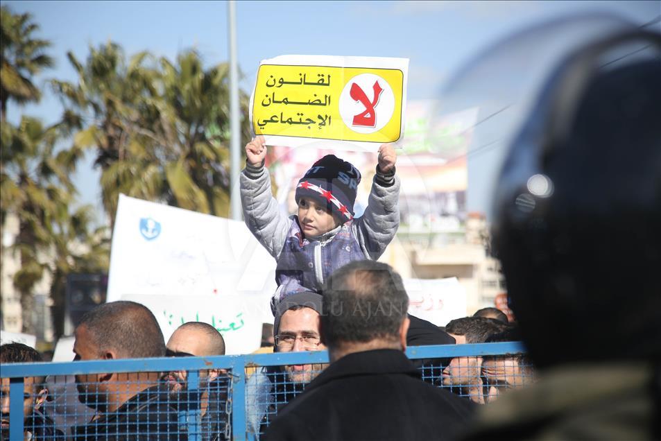 Demonstrasi di Ramallah