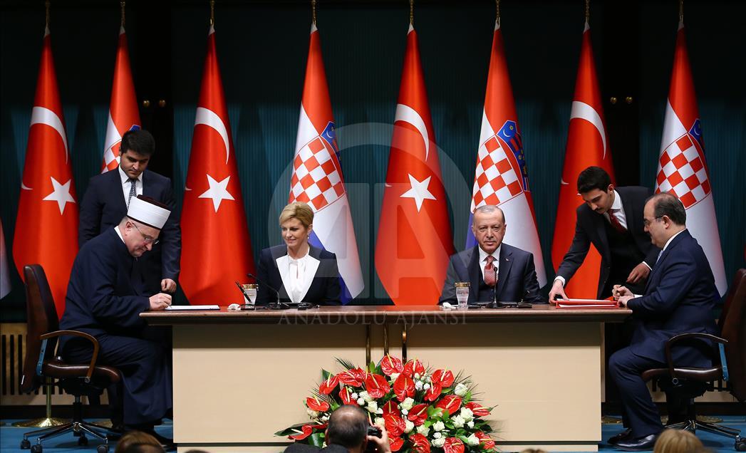 Hırvatistan Cumhurbaşkanı Kitaroviç, Türkiye'de