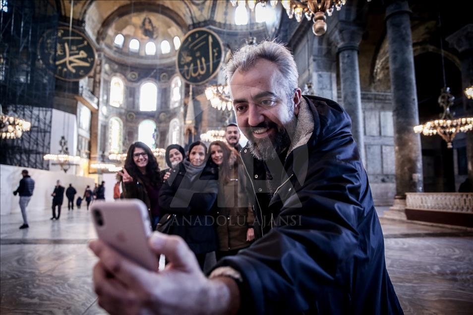 “Día de la selfie en museos" en Estambul