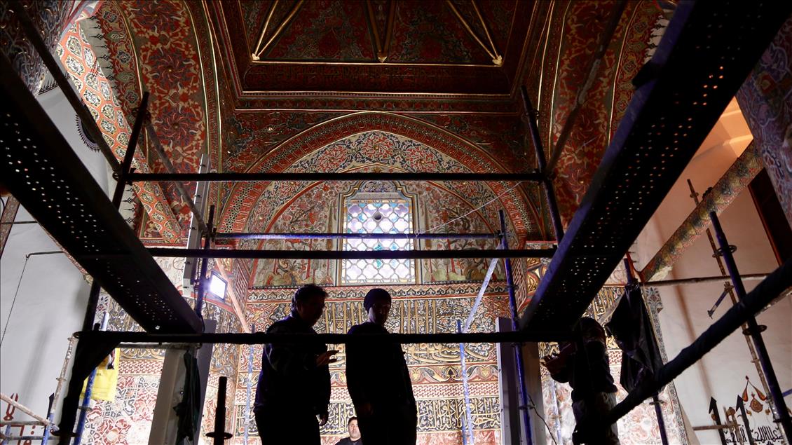 نقشونگار 500 ساله در موزه مولانای ترکیه