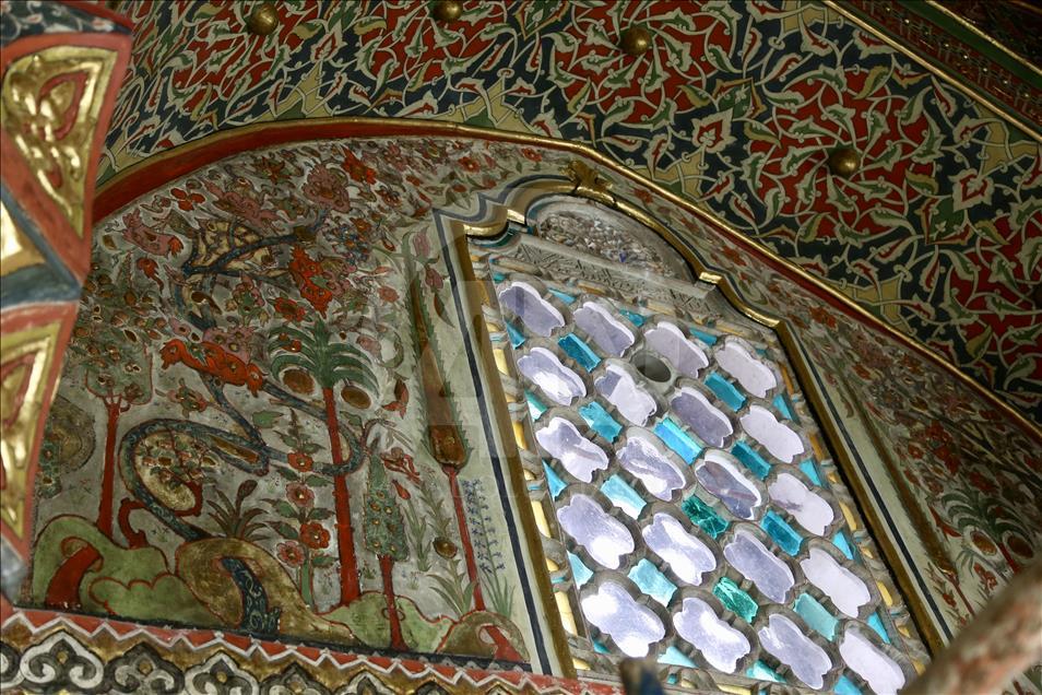 نقشونگار 500 ساله در موزه مولانای ترکیه