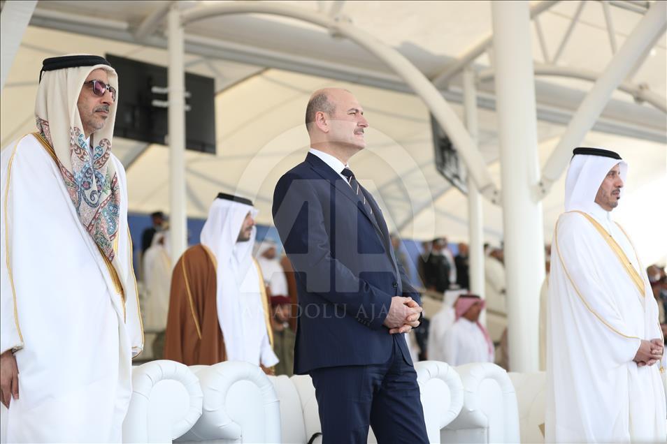 İçişleri Bakanı Soylu Katar'da polis mezuniyet törenine katıldı

