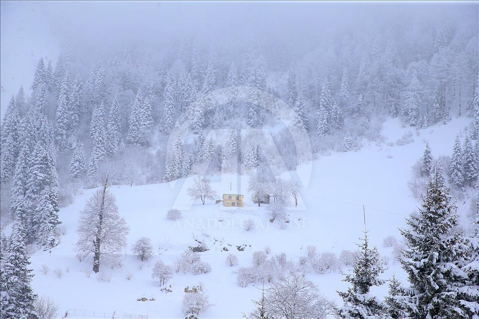 Trabzon'da kış