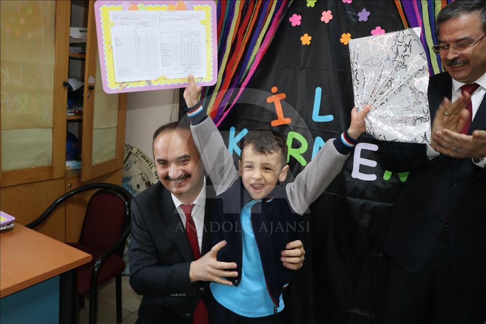 Okullarda karne heyecanı