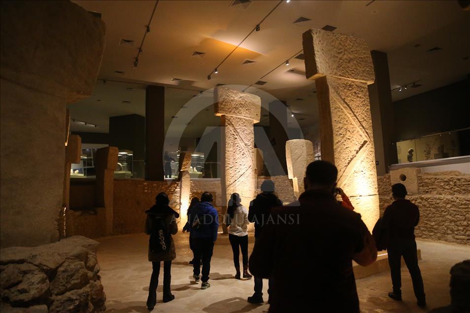 Gobekli Tepe artifacts at Sanliurfa museum complex