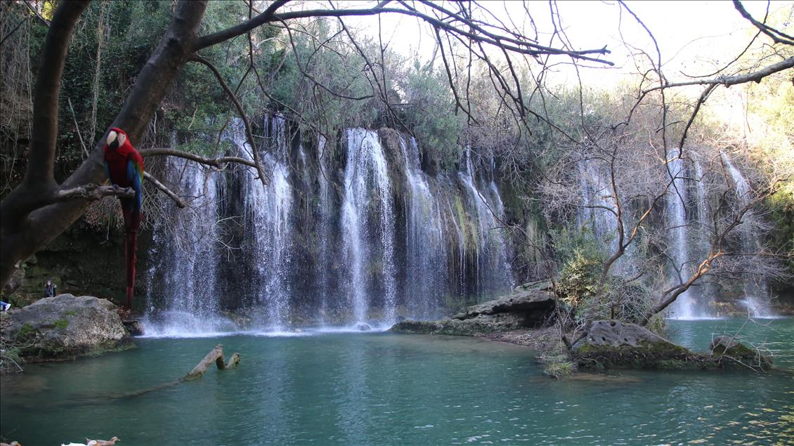 Kurşunlu Şelalesi kışın da turistlerin gözdesi