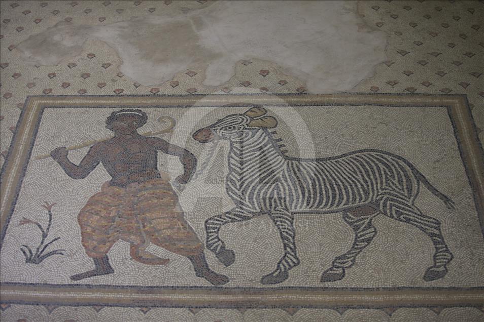 Gobekli Tepe artifacts at Sanliurfa museum complex