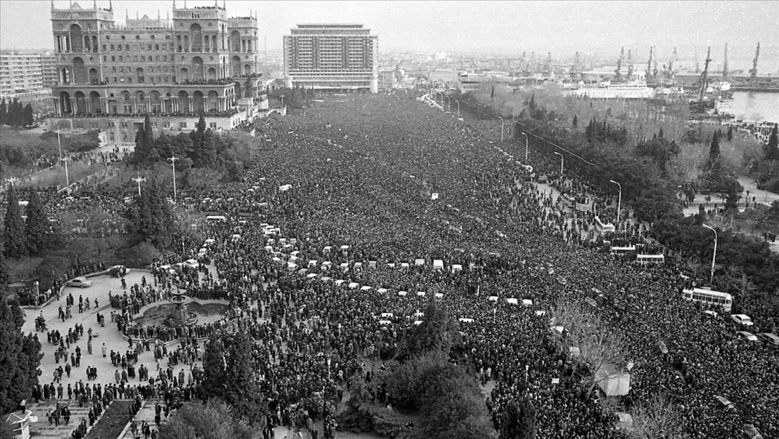 Azerbaycan'ın bağımsızlığının dönüm noktası "Kanlı Ocak"