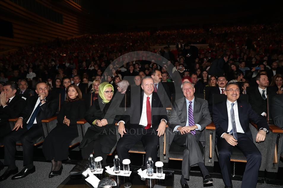 أردوغان يحضر حفلًا للموسيقار الشهير فاضل ساي
