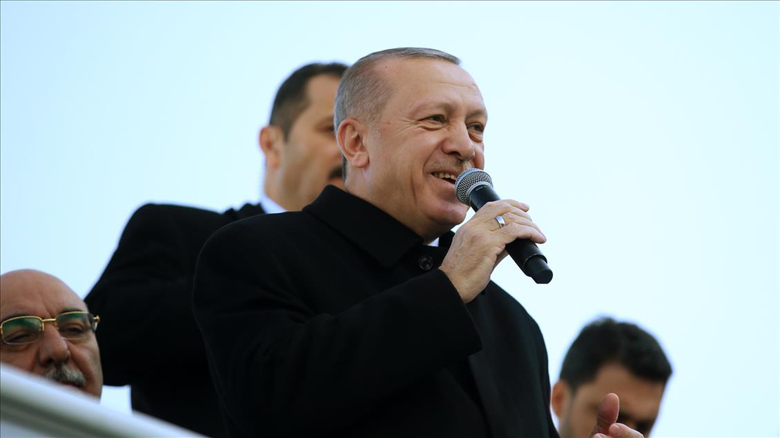 Türkiye Cumhurbaşkanı Erdoğan, Ordu'da
